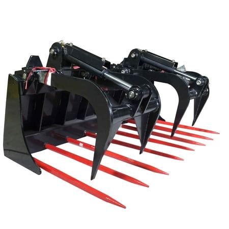 skid steer loader manure tine for sale|60 manure forks for sale.